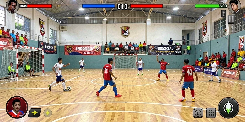 Tampilan menawan dari level pertama game 369ZK.