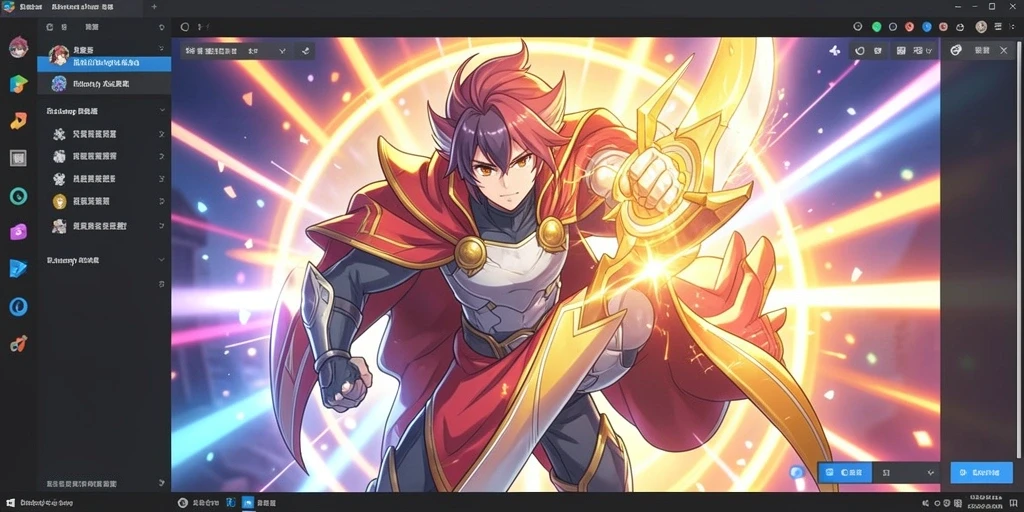 Tampilan awal game dengan desain menarik.