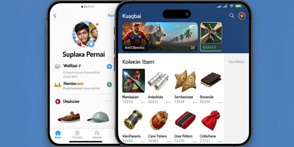 Antarmuka pengguna yang intuitif dan menarik.