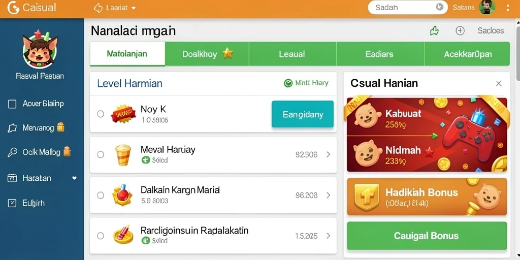 Tampilan grafis yang memukau dan colorful.