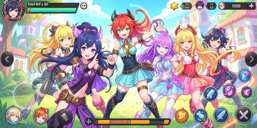 Tampilan awal game yang menarik.