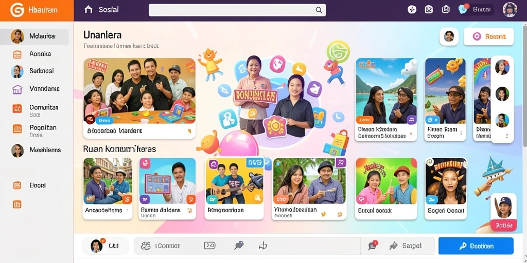 Tampilan awal aplikasi MACANTOTO yang menarik.