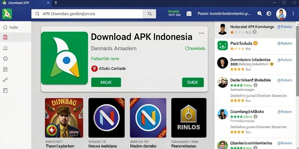 Tampilan awal permainan yang menarik dan penuh warna.