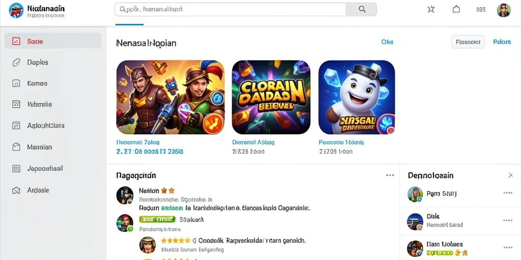 Tampilan antarmuka pengguna yang menarik.