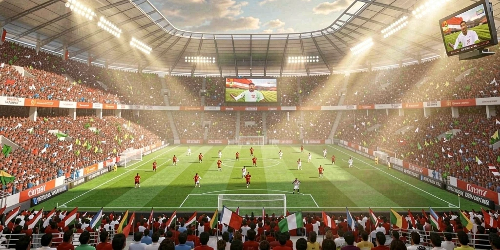 Tampilan awal yang menarik dan penuh warna.