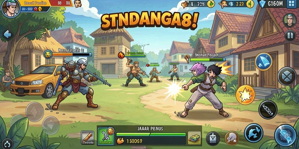 Tampilan grafis yang indah dan menarik.